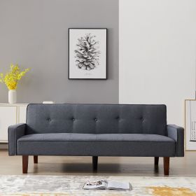 8170  Green Sofa Bed (Color: Dark Gary)