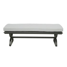 Dining Bench (Color: Silver)